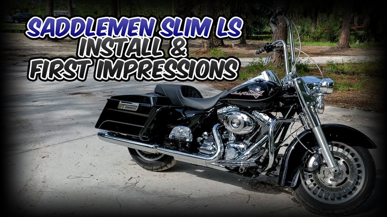 Saddlemen SLIM LS Seat Install & First Impressions