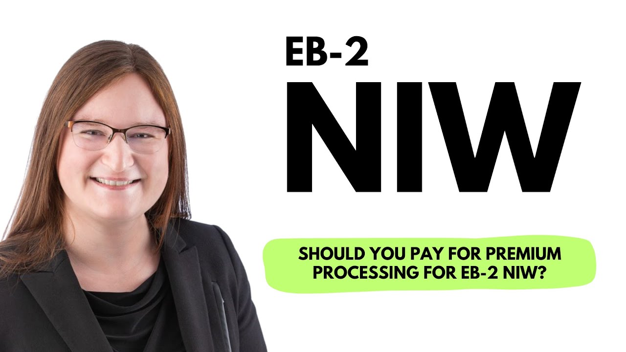 Should you pay for premium processing for EB-2 NIW?