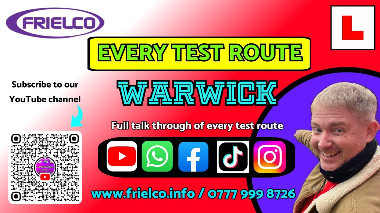 Driving Test Route Warwick No4