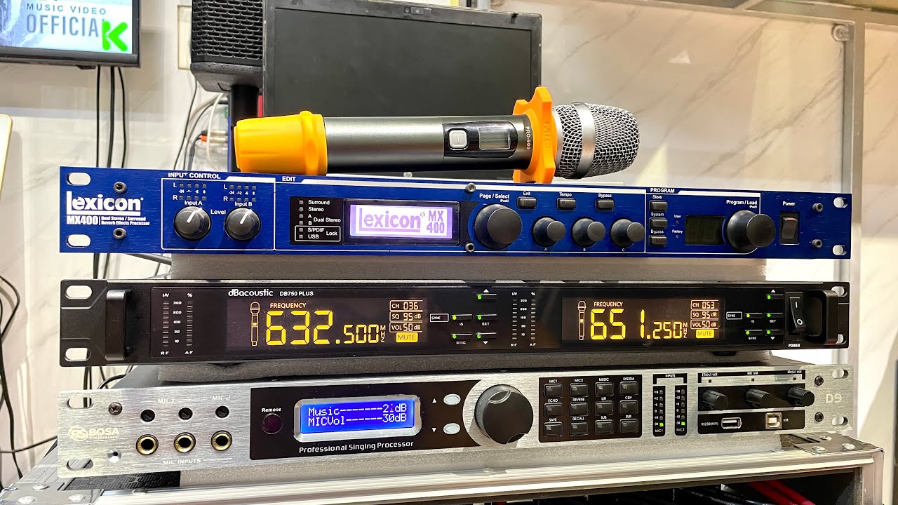 🔥4-7 về Bộ Tạo Vang Lexicon MX400 Made in USA 🇺🇸 110v H&agrave;ng cực chất | Minh Anh Audio 0938641445