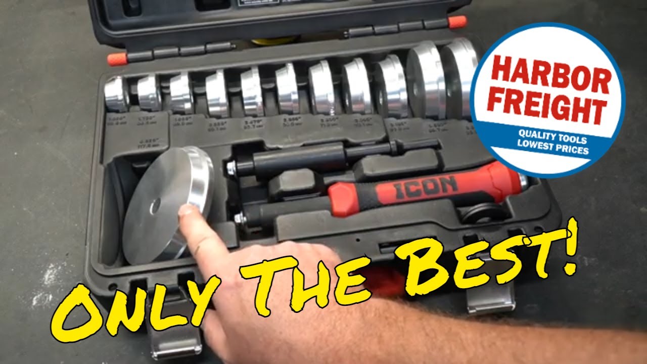 Профессиональный инструмент для установки подшипников и уплотнений Harbor Freight, полный обзор и...