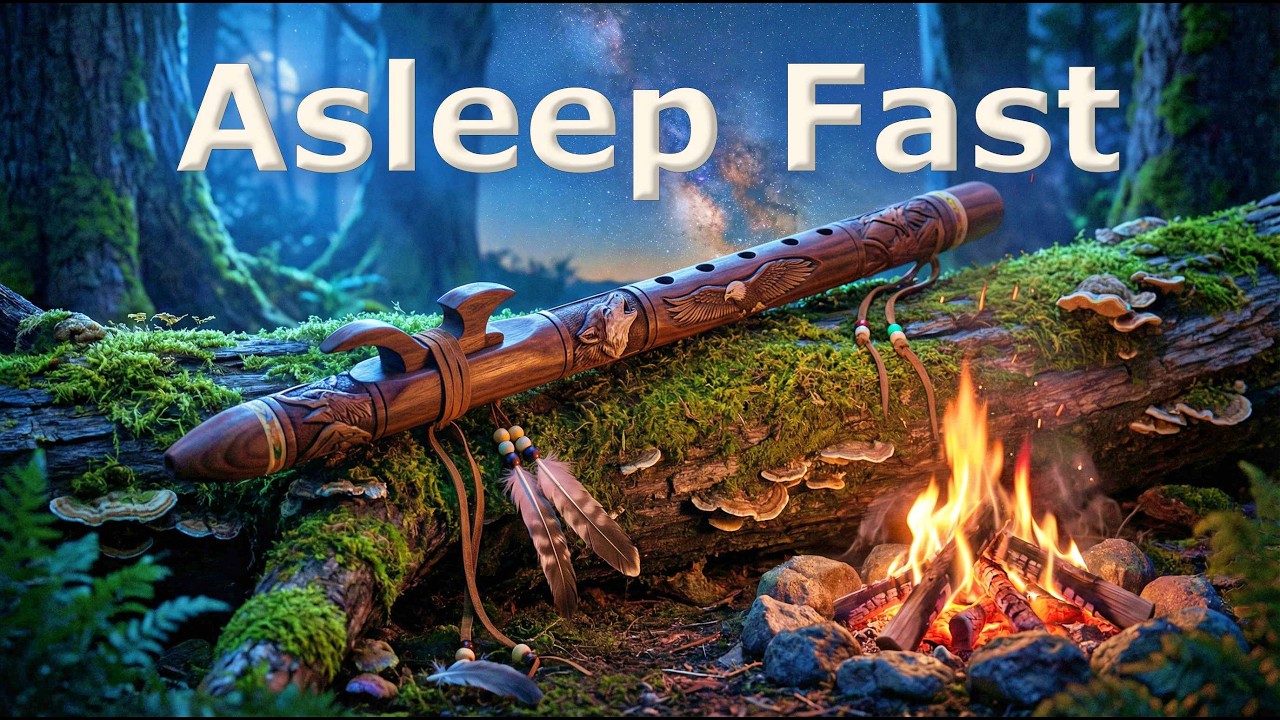 Deep Sleep Native American Flute Music: Cure Insomnia & Fall Asleep Fast