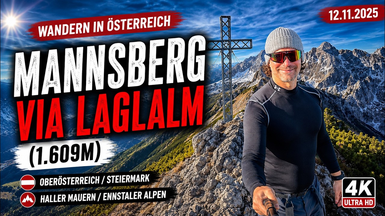 MANNSBERG (1609m) mit Traum-Panorama! - Wandern in &Ouml;sterreich #wandern #berge #mannsberg #gipfel