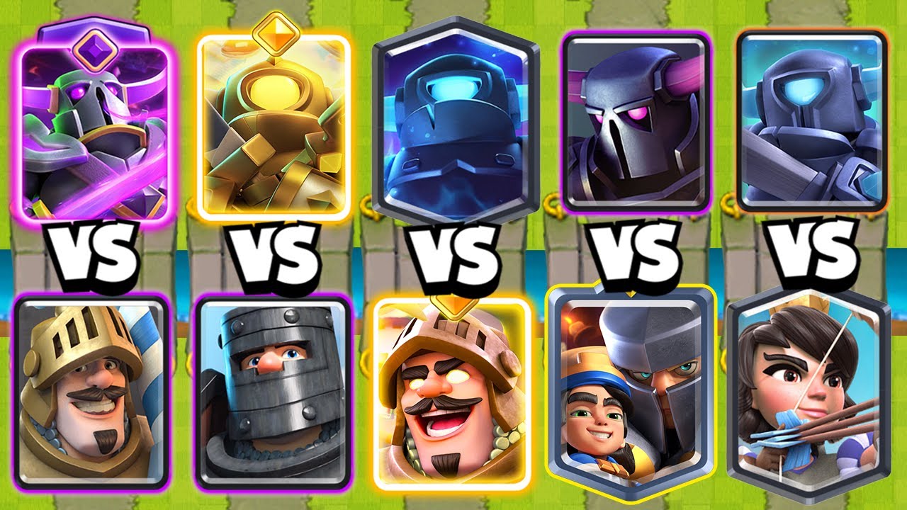 PEKKAS vs PRINCIPES | CUAL ES MEJOR? | Clash Royale