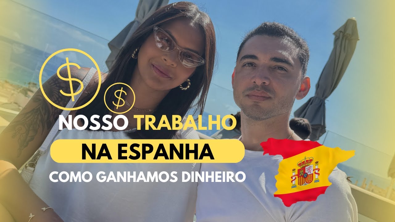 Com o que trabalhamos na ESPANHA 🇪🇸 #trabalho #espanha