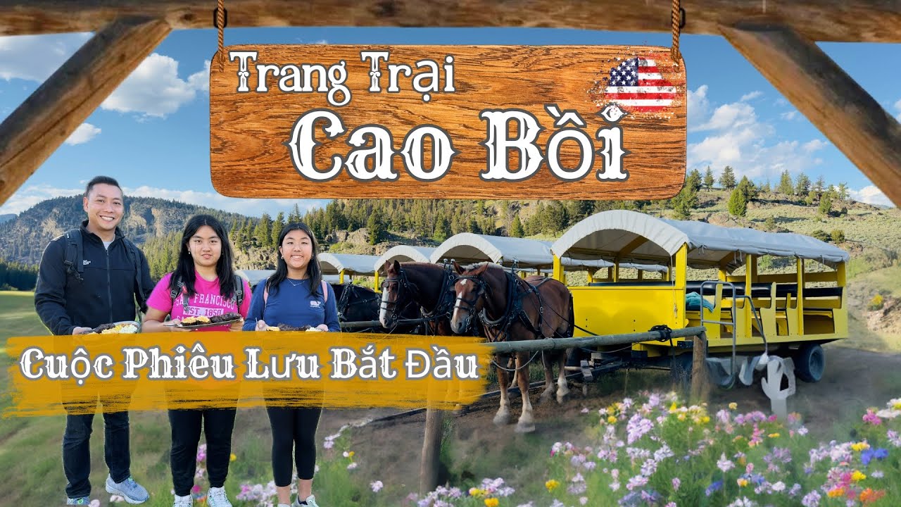 Cuộc Sống Vùng Núi Ở Mỹ Của Cao Bồi. Thịt Bò Nướng Giữa Hoang Dã. 