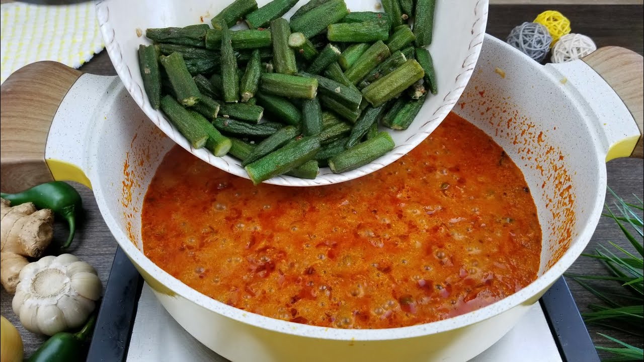 طبخ أروع بامية على طريقة المطاعم الهندية ( باهيندي مسالا) | Bhindi Masala Okra Recipe