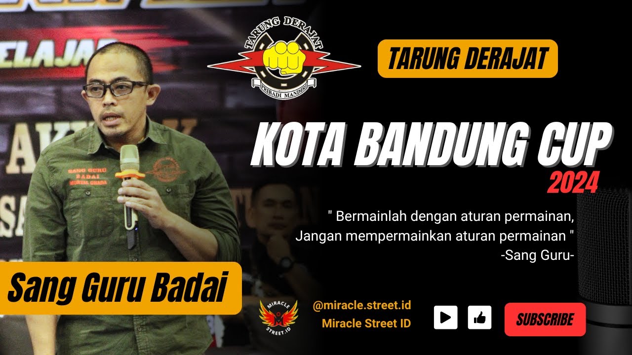 SANG GURU BADAI - KEJUARAAN TARUNG DERAJAT - KOTA BANDUNG CUP 2024.