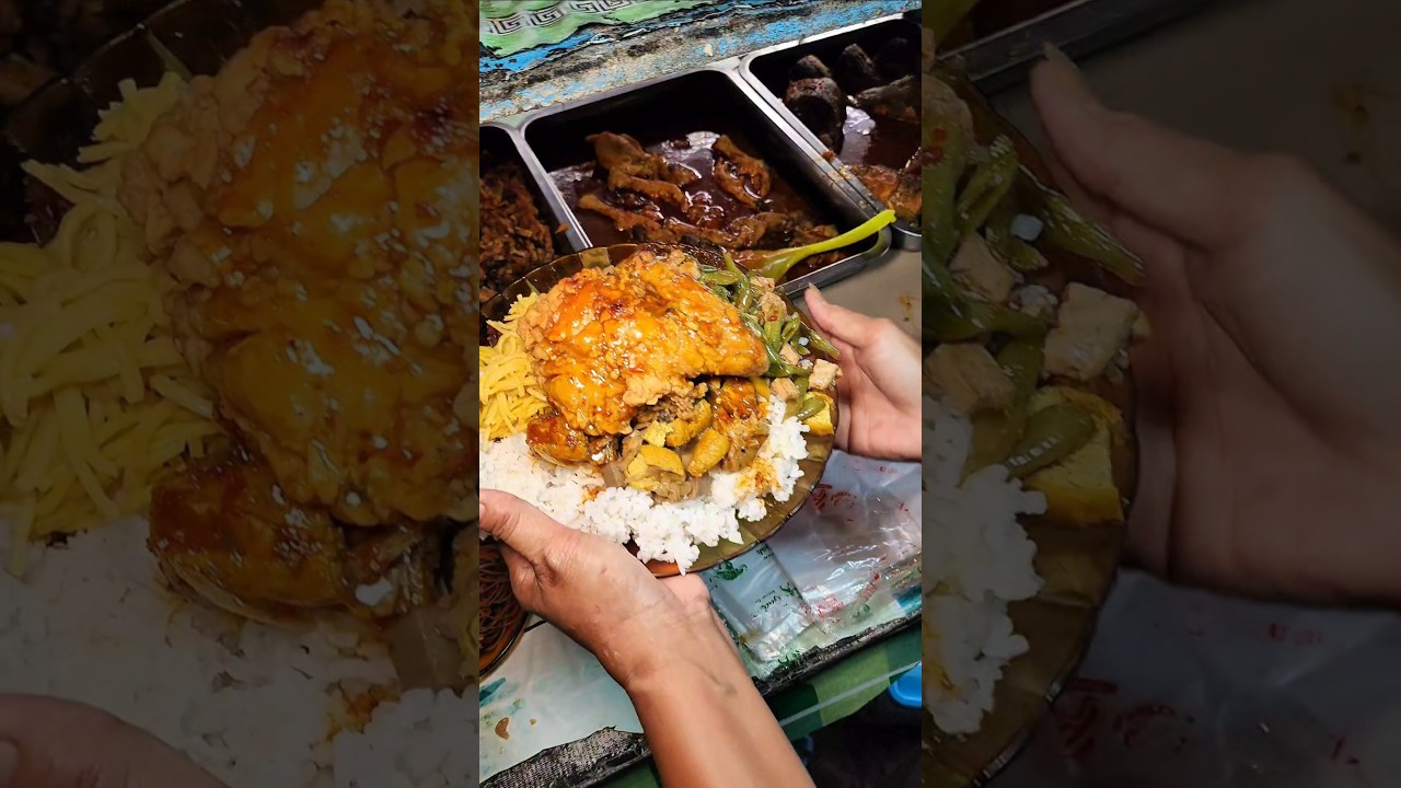 NASI CAMPUR PORSI KULI, MAKANNYA BERTIGA !