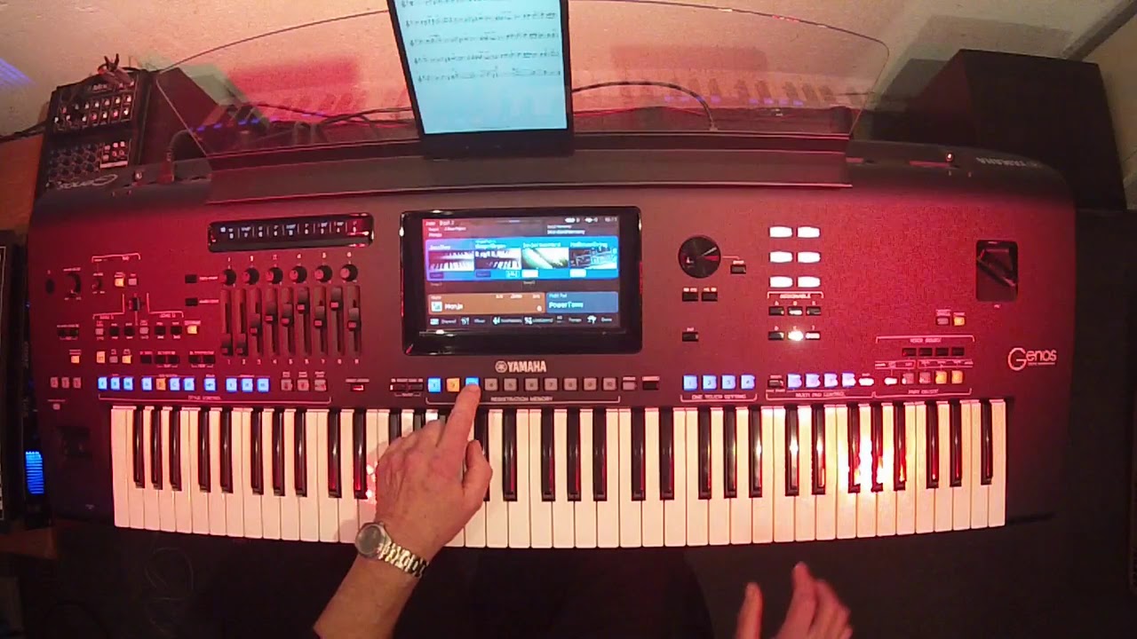 Monja. Played on Yamaha Genos