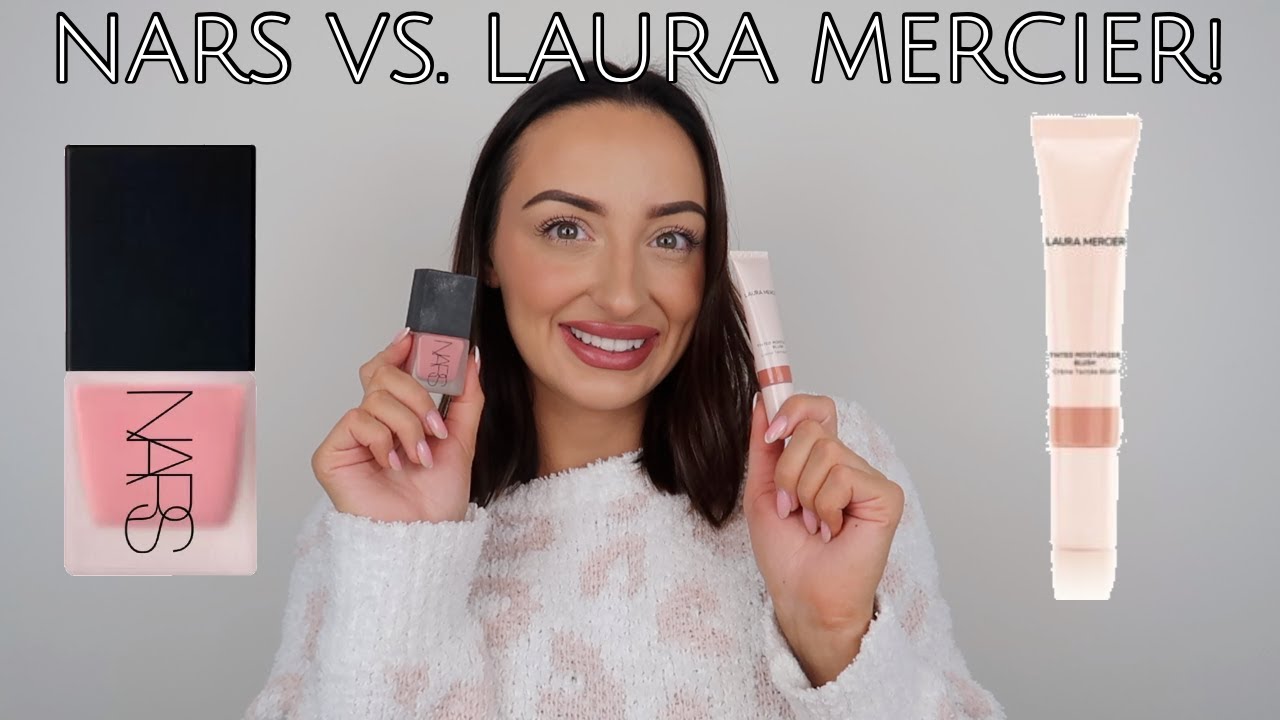 NARS Liquid Blush vs. Laura Mercier Tinted Moisturizer Blush!