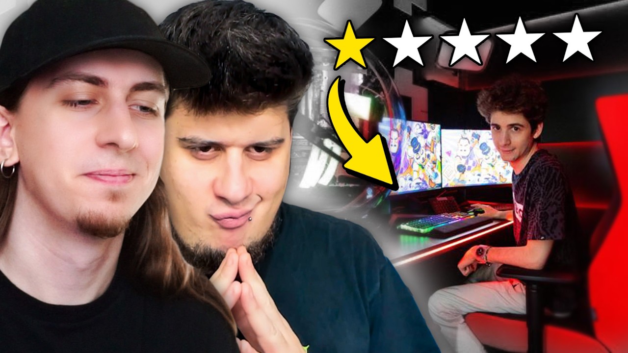Abbiamo VALUTATO le Postazioni da GAMING degli YOUTUBER (con Dlarzz)