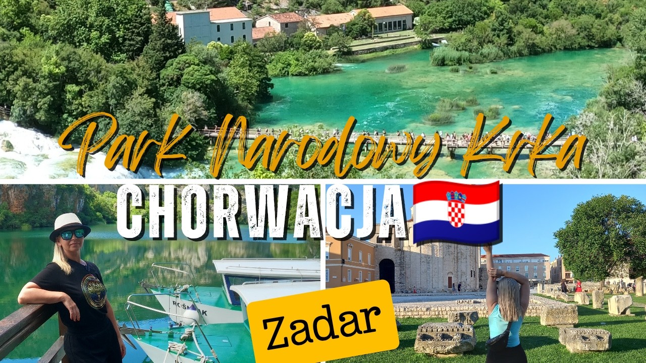 Malownicza Chorwacja🌴🇭🇷🌞Zadar i Park Narodowy Krka.🌳🌲Trip po Chorwacji.#krka #zadar #chorwacja#trip 