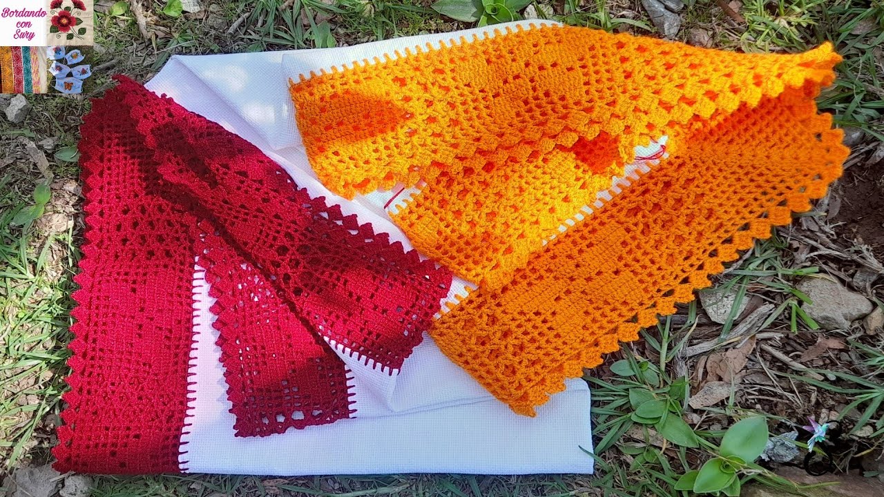 🧡❤¡¡ Dos Bonitas Puntillas !!❤🧡