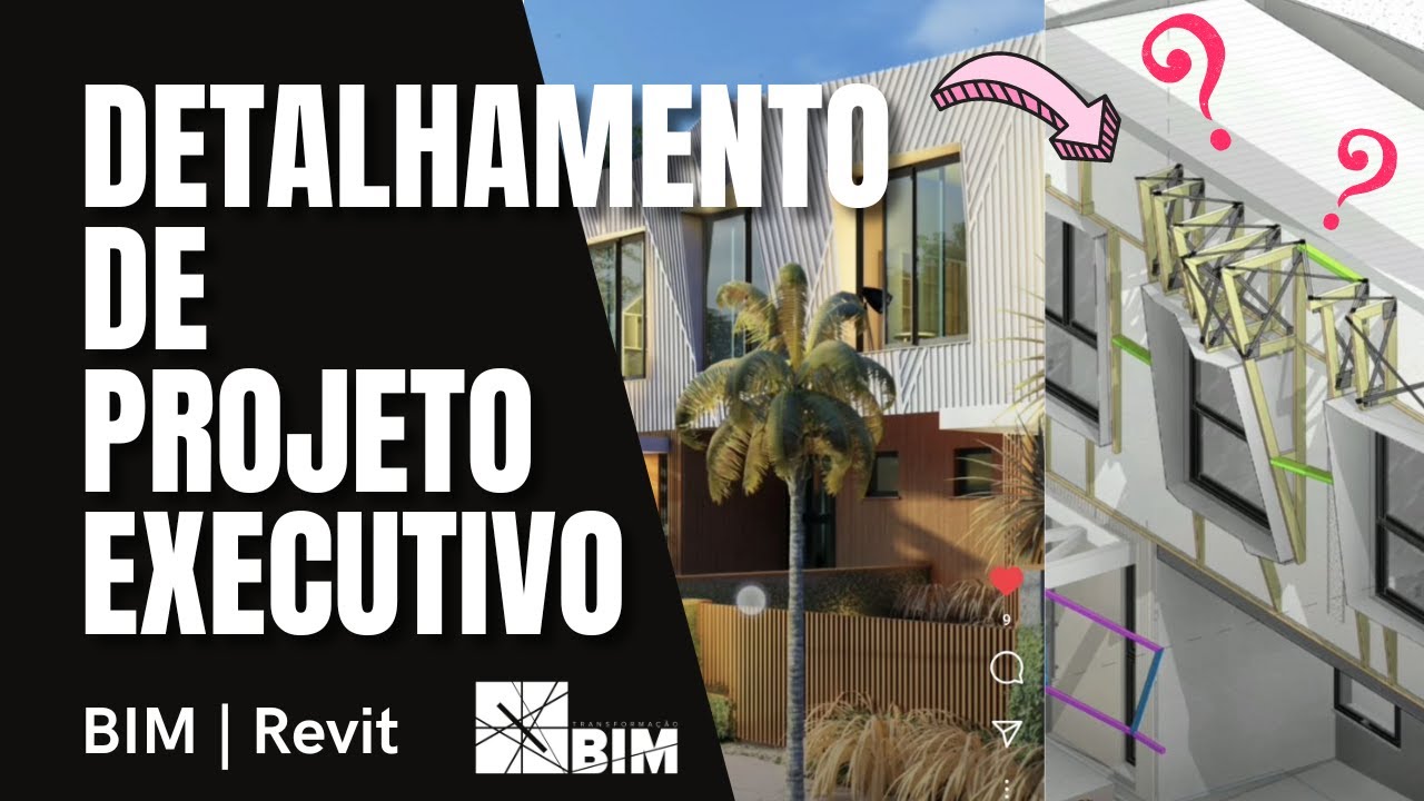 Live TBIM #31 - Detalhamento de Projeto Executivo | BIM | Revit