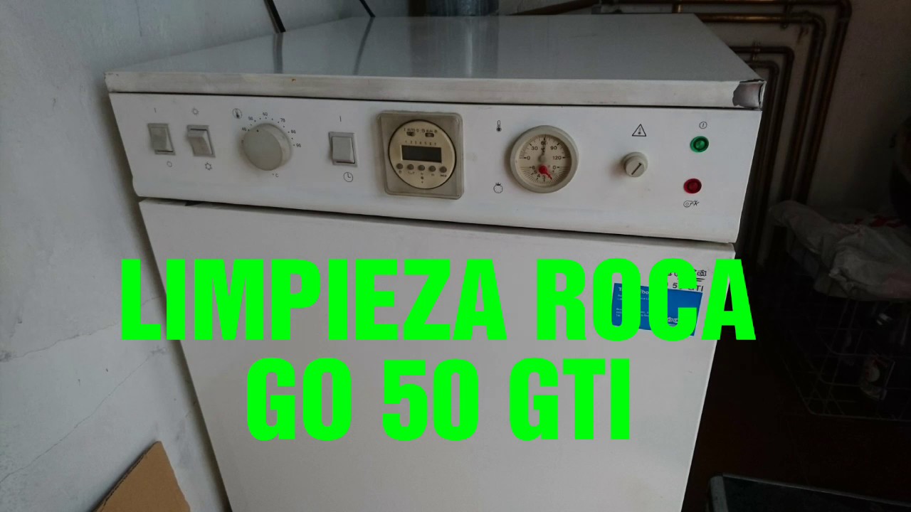 COMO LIMPIAR CALDERA ROCA GO 50 GTI Y QUEMADOR KADETRONIC