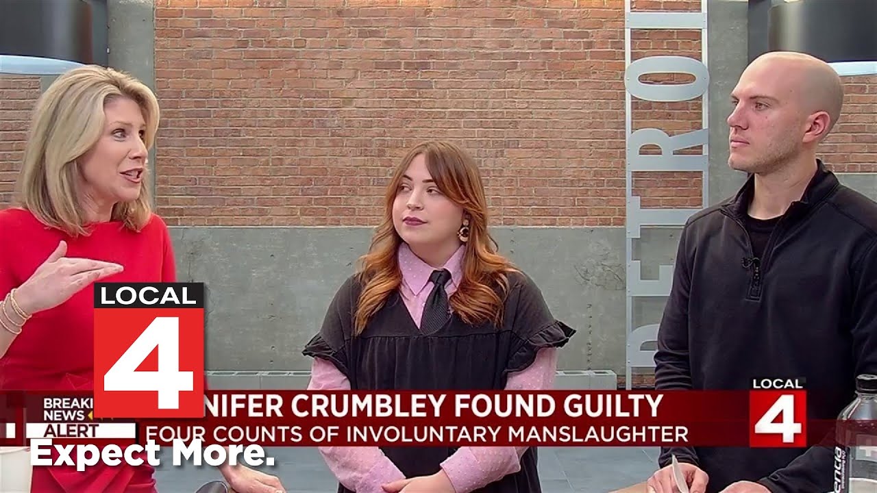 Discussing guilty verdict for Jennifer Crumbley in manslaughter trial