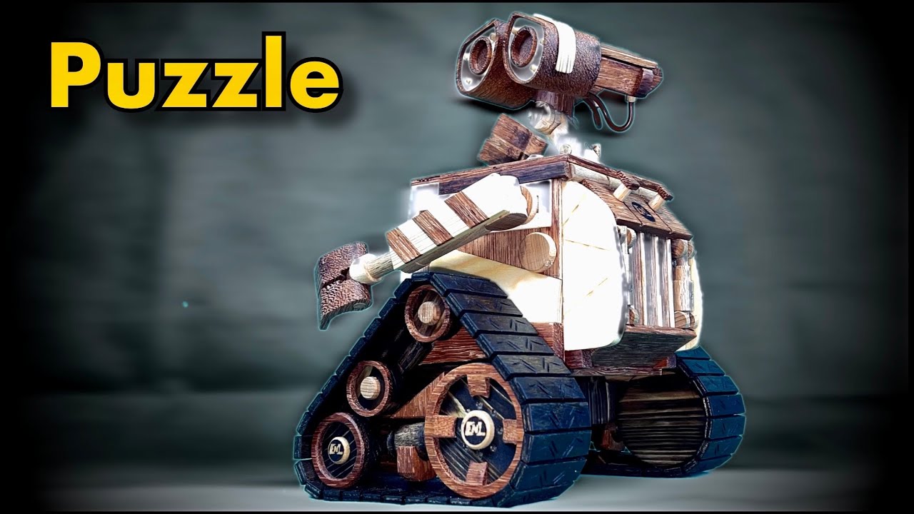WALL-E головоломка, СЕКРЕТНОЕ открытие. не пропустите его изготовление 🦾