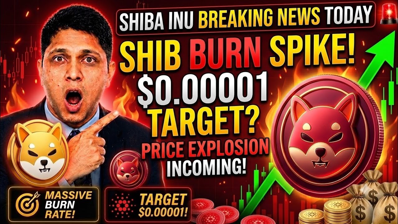 Shiba Inu Breaking News Today: SHIB Price Prediction, Burn Rate Spike & $0.00001 Target?
