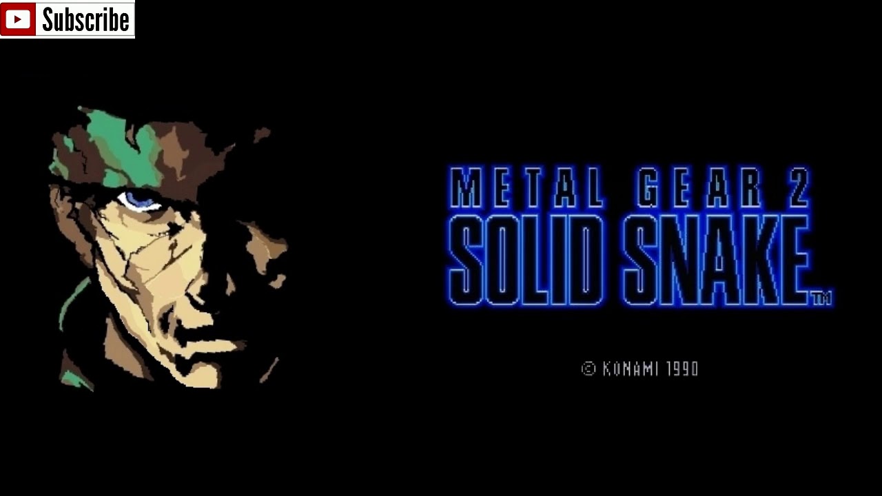 Metal Gear 2 Solid Snake Holly's Theme Night Fall Remastered