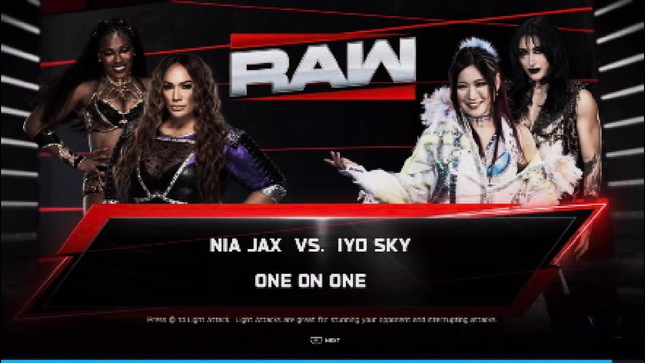 WWE Raw | Nia Jax vs Iyo Sky WWE2K26