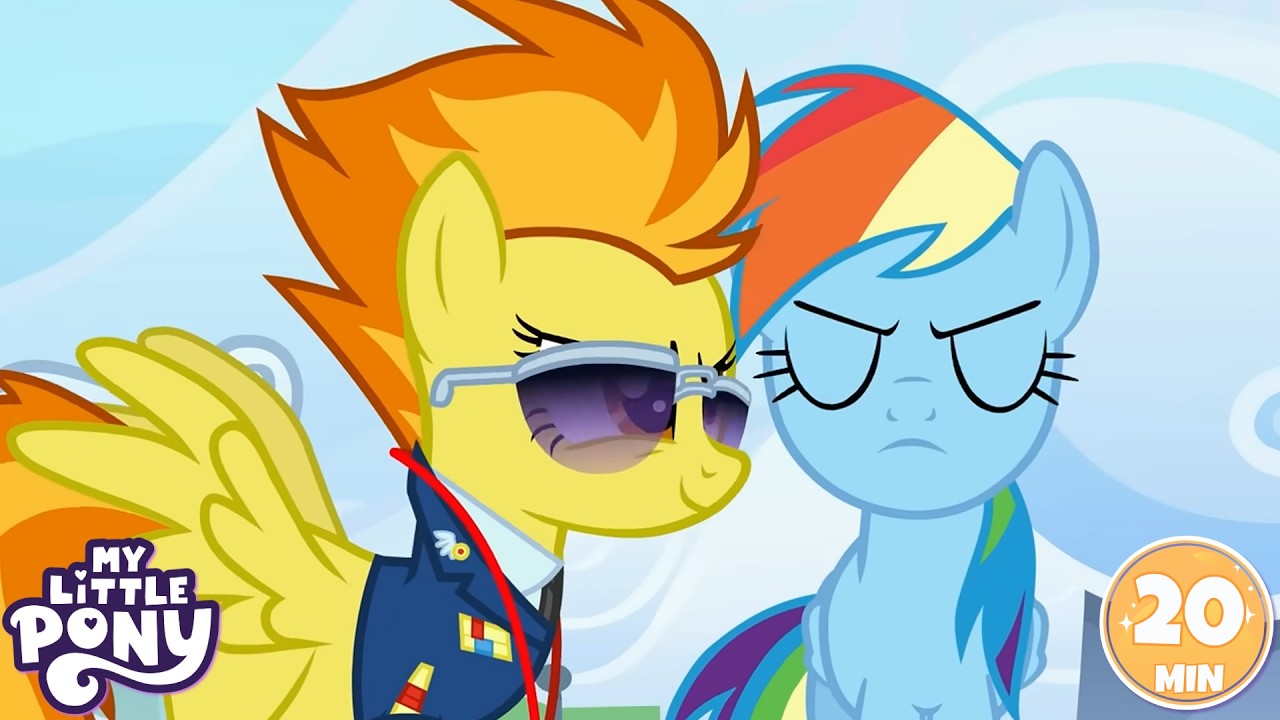My Little Pony em português 🦄Academia Wonderbolts | A Amizade é Mágica | Episódio Completo
