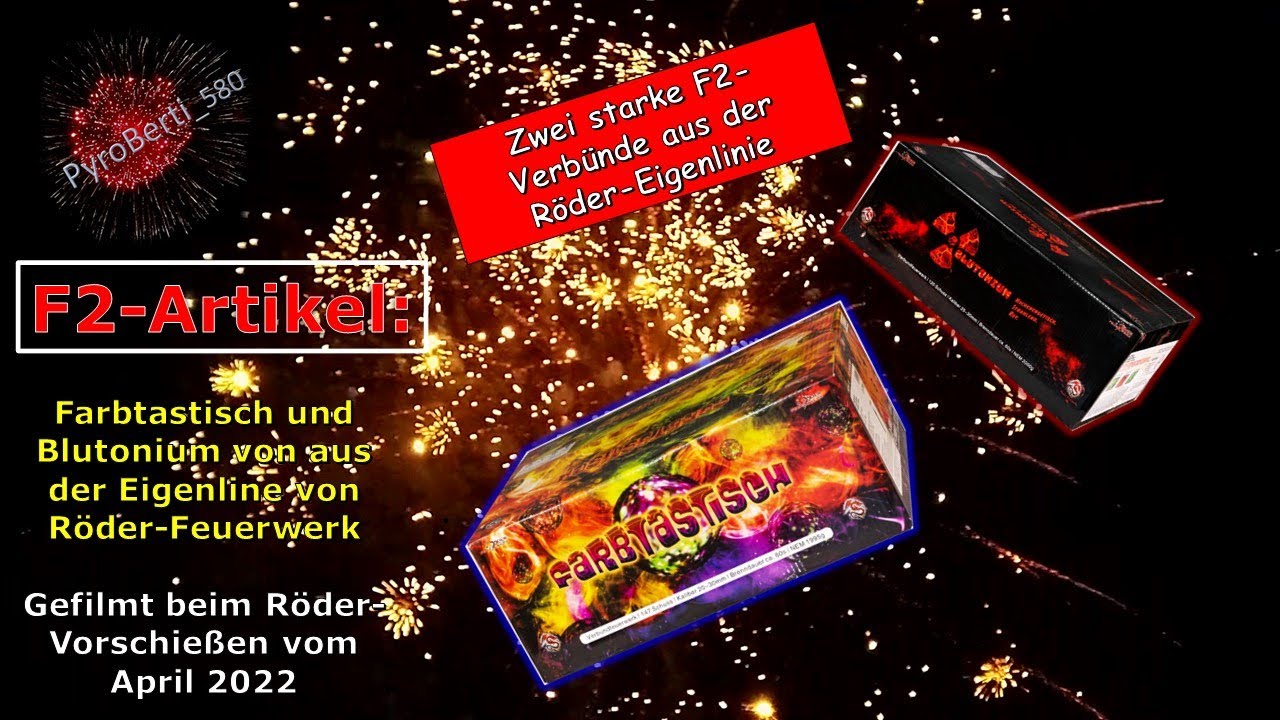F2-Verbünde von Röder-Feuerwerk 