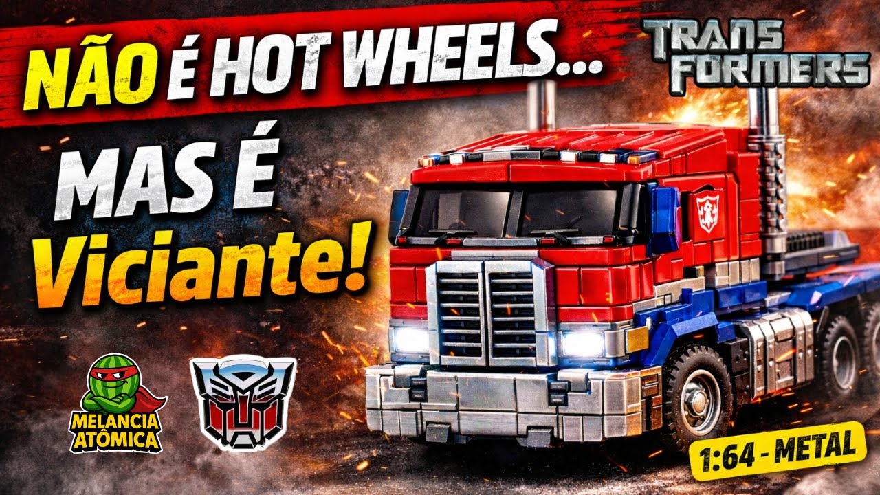Transformers 1:64: o Optimus Prime mais diferente que já vi