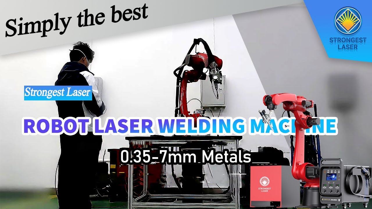 🚀 Robot Laser Welding Machine | Precision Welding for 0.35-7mm Metals 🔥