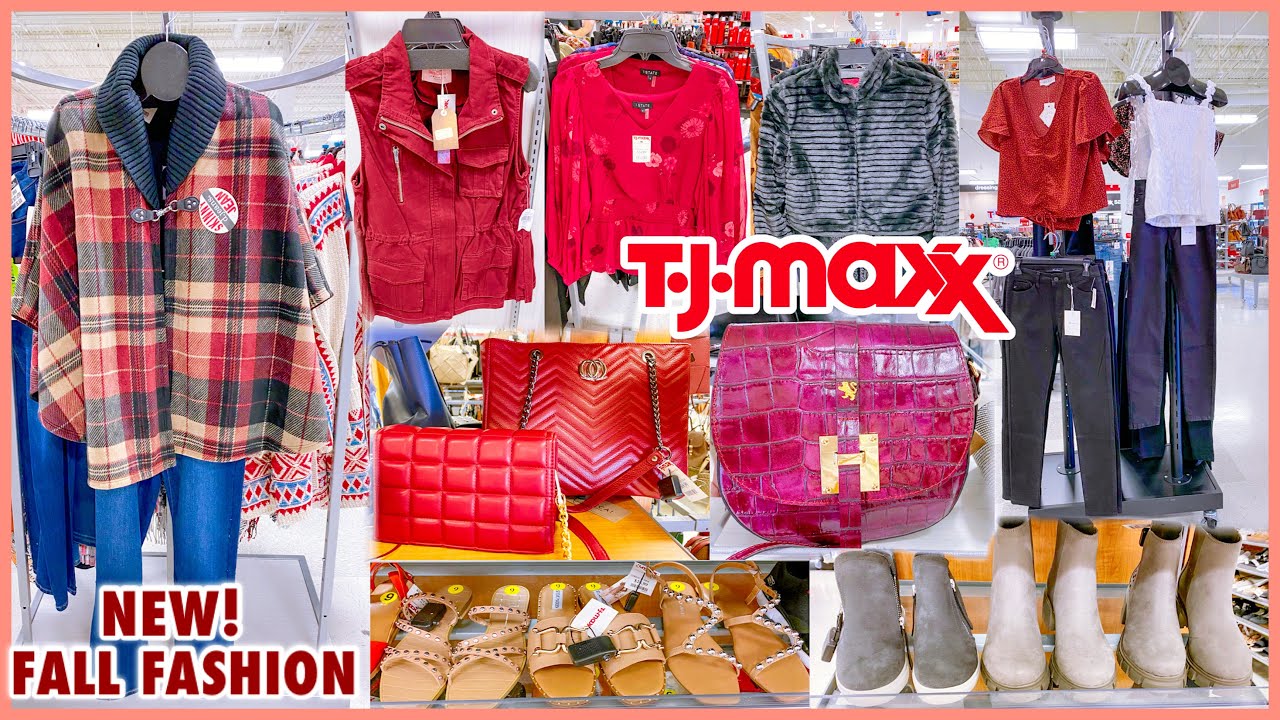 TJ MAXX NEW *FALL FASHION*‼️TJ Maxx DESIGNER SHOES PURSE & FASHION CLOTHING FOR LESS*SHOP WITH ME❤︎