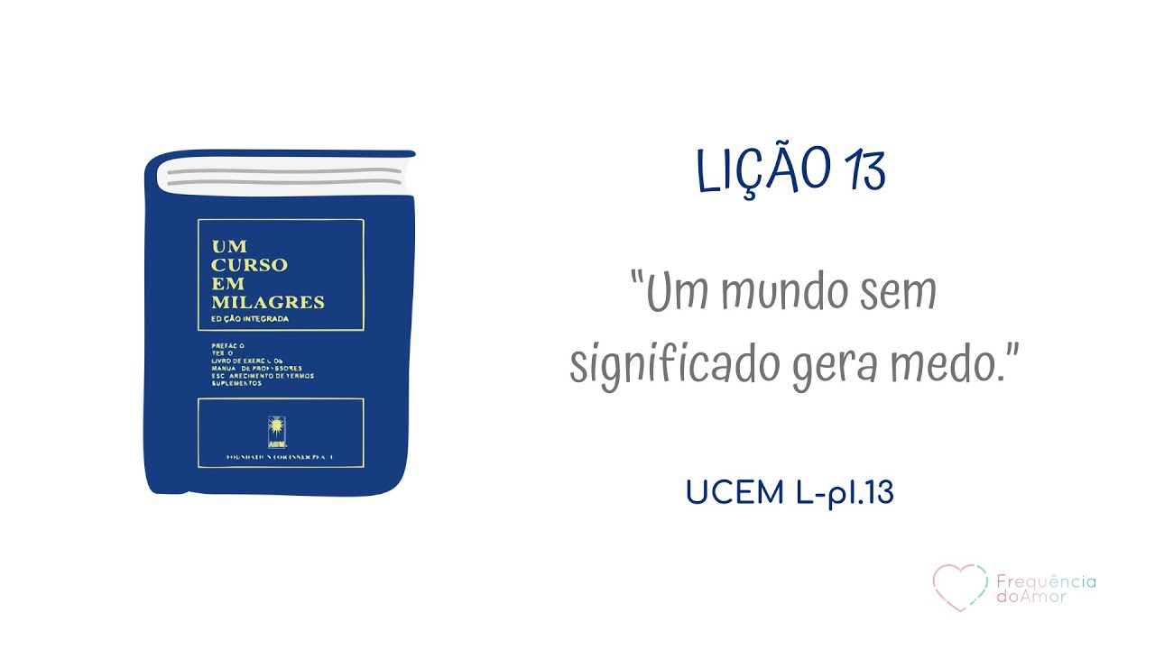 LIÇÃO 13 do Livro de Exercícios de 