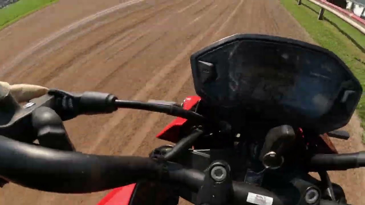 My First Flat Track Race on the Grom! - 2023 Athens Flat Track