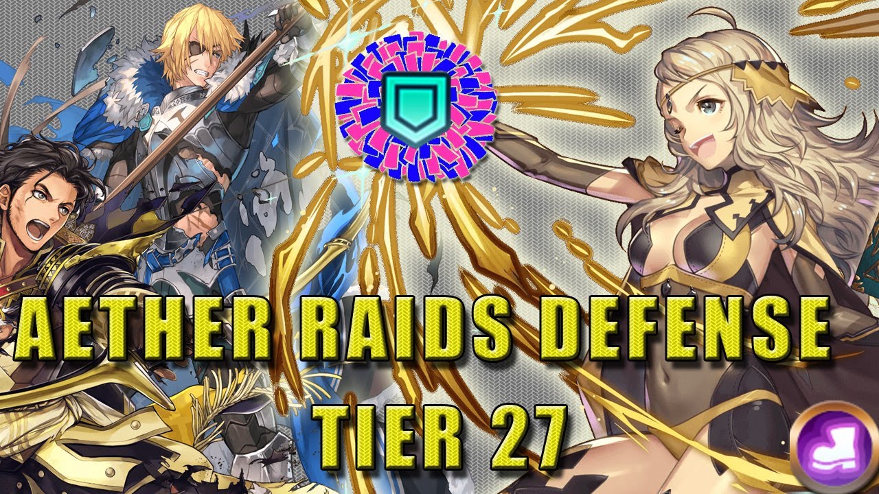 AETHER RAIDS DEFENSE!! Ophelia's Pep Rally! (Infantry Pulse Anima Season Tier 27 Defense #4)