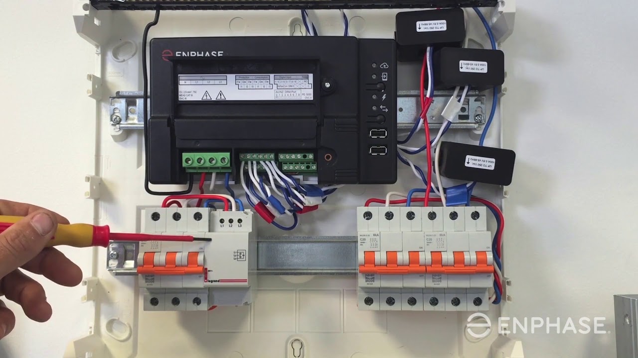 How to install an Envoy S Metered multiphase