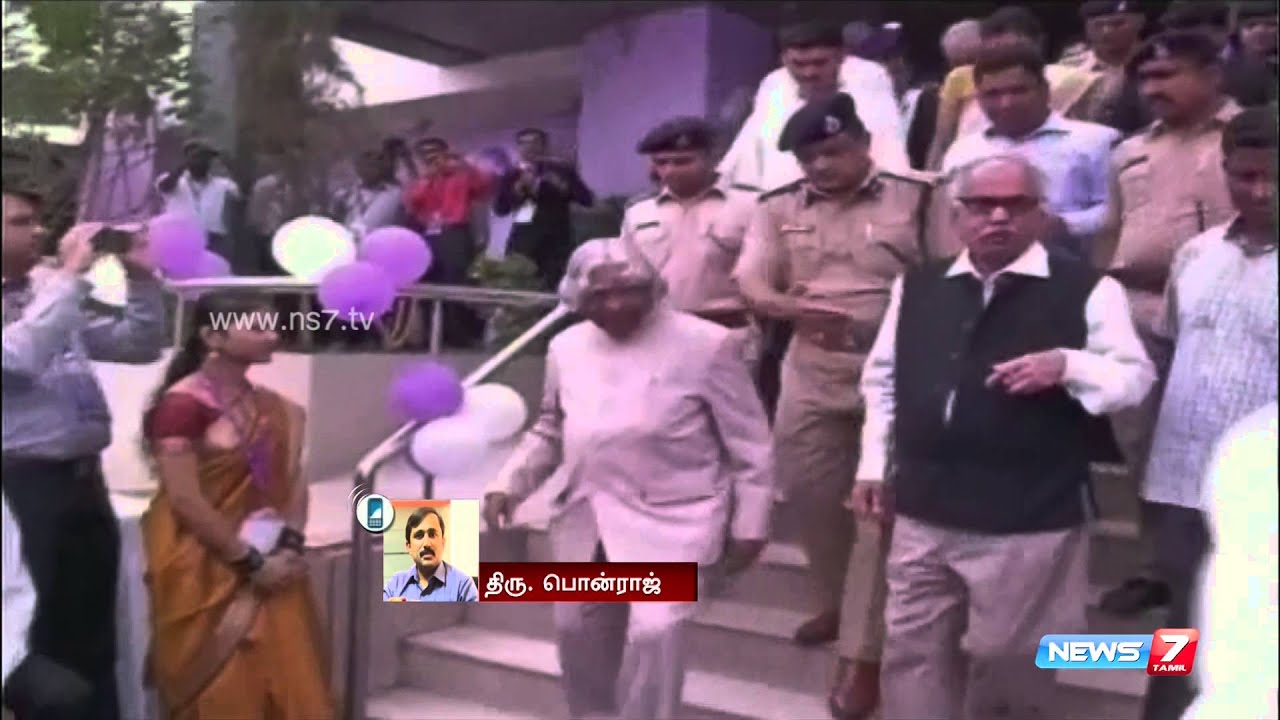 Scientific Advisor V.Ponraj about  Dr. A.P.J.Abdul Kalam | India | News7 Tamil