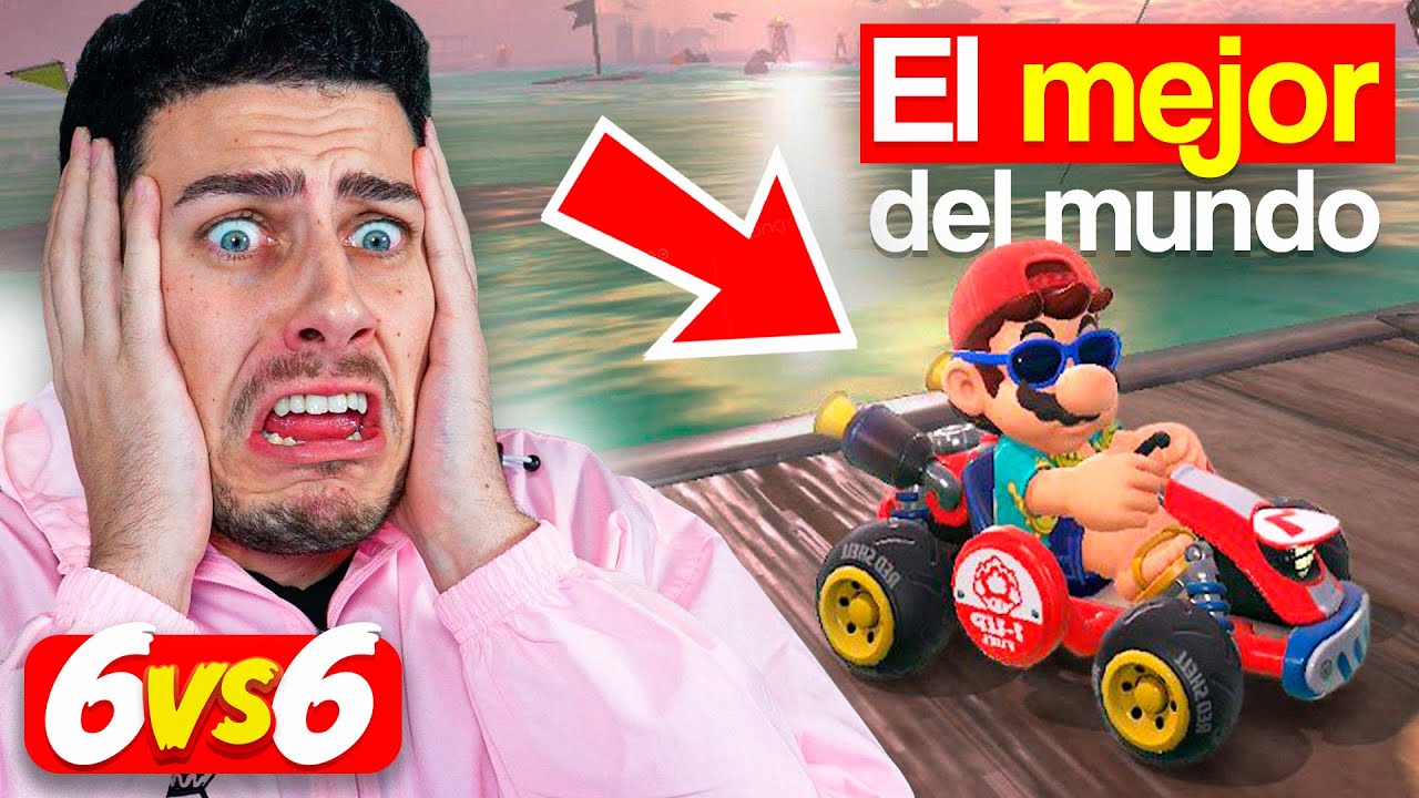 &iquest;Podemos ganar al MEJOR EQUIPO de Mario Kart Competitivo?