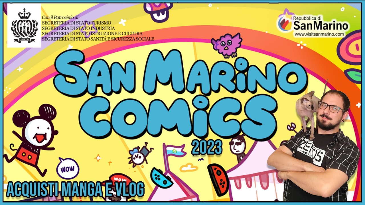 ACQUISTI MANGA E VLOG - SAN MARINO COMICS 2023