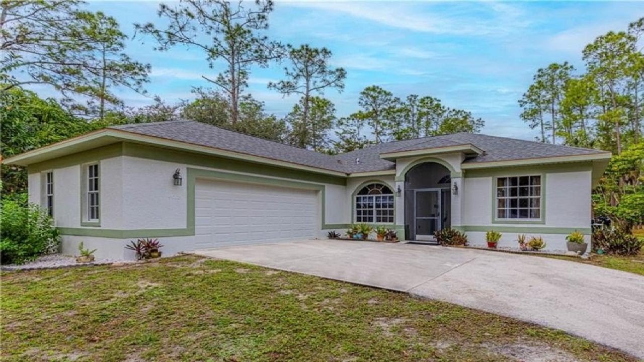 2.73 (acres) | Naples Florida Pool Home for Sale | GOLDEN GATE ESTATES | $574,999