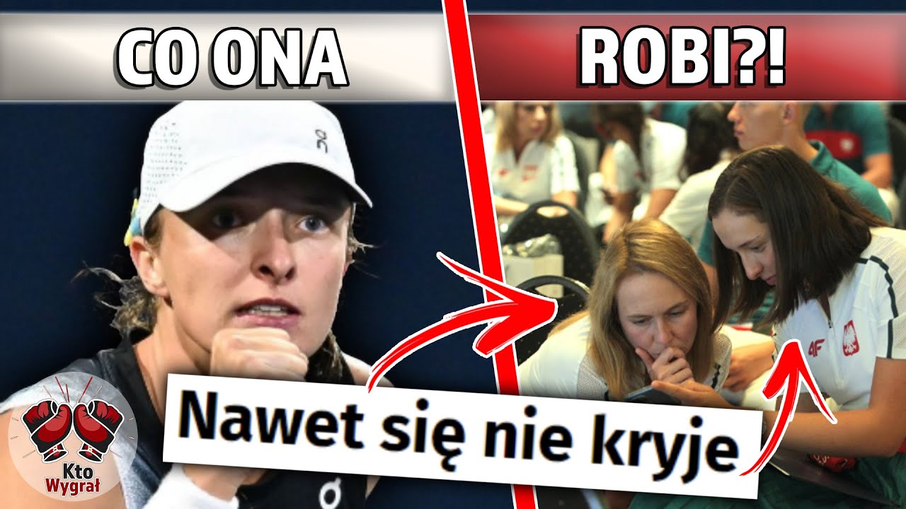 Dziwne Zachowanie Igi Świątek. O Co Chodzi z Darią Abramowicz?