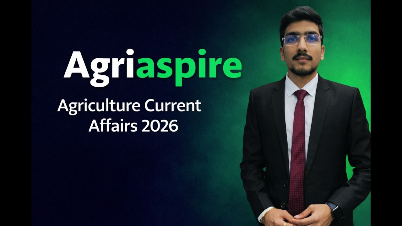 AGRICULTURE CURRENT AFFAIRS 2026// COMPETITIVE EXAM // CUETUG// CUETPG// PPO OFFICER BIHAR /CGRHEO