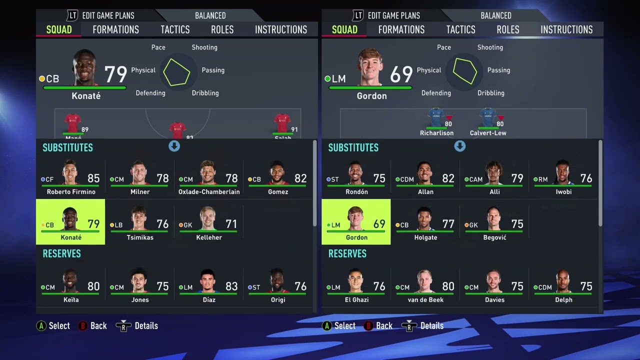 Old vs New Merseyside derby FIFA 16 vs FIFA 22