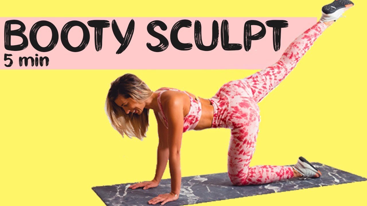 Тренировка с эспандером Booty Sculpt | Активация ягодичных мышц дома