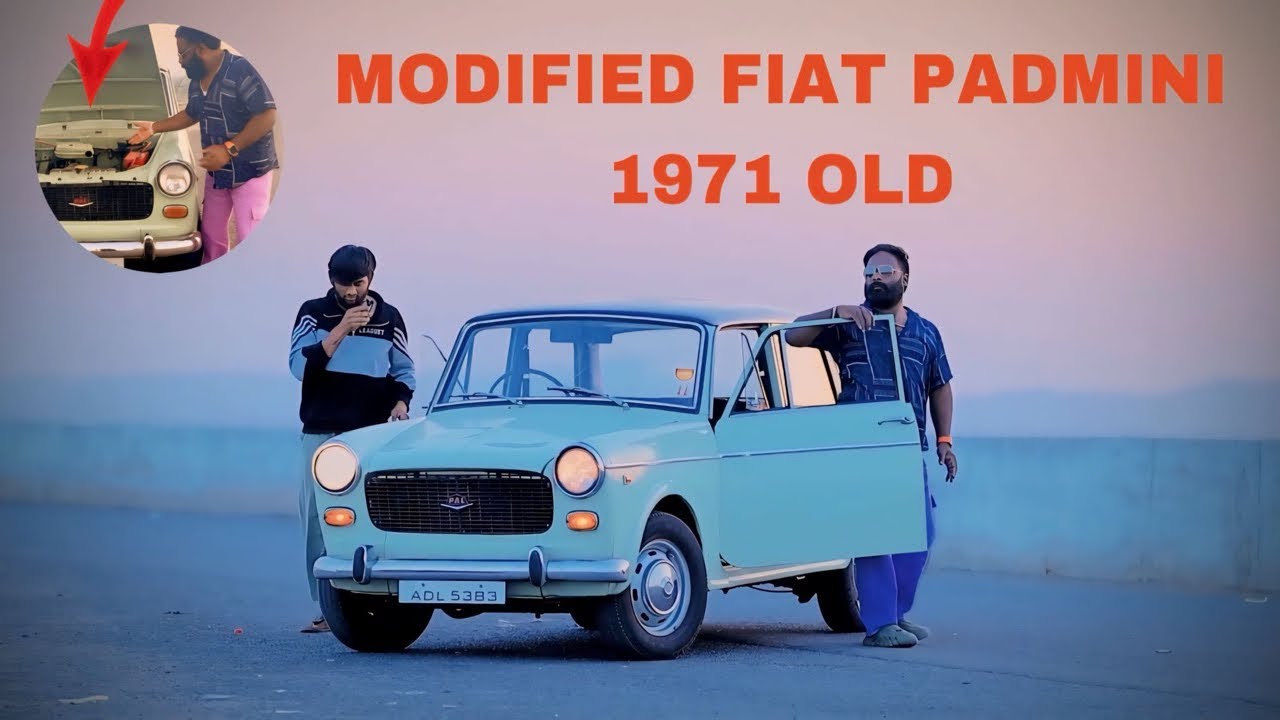 FIAT Padmini Car modified - OLD Car | Padmini ​⁠​⁠￼ఫియట్ పద్మిణి కార్ | FIAT Padmini | modified cars