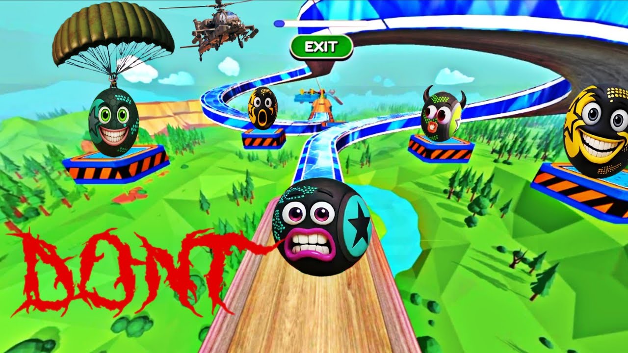 GOING BALLS 😎 PORTAL RUN, NEW HARD LEVELS CHALLENGE SPEEDRUN .Infinity Gaming JR 