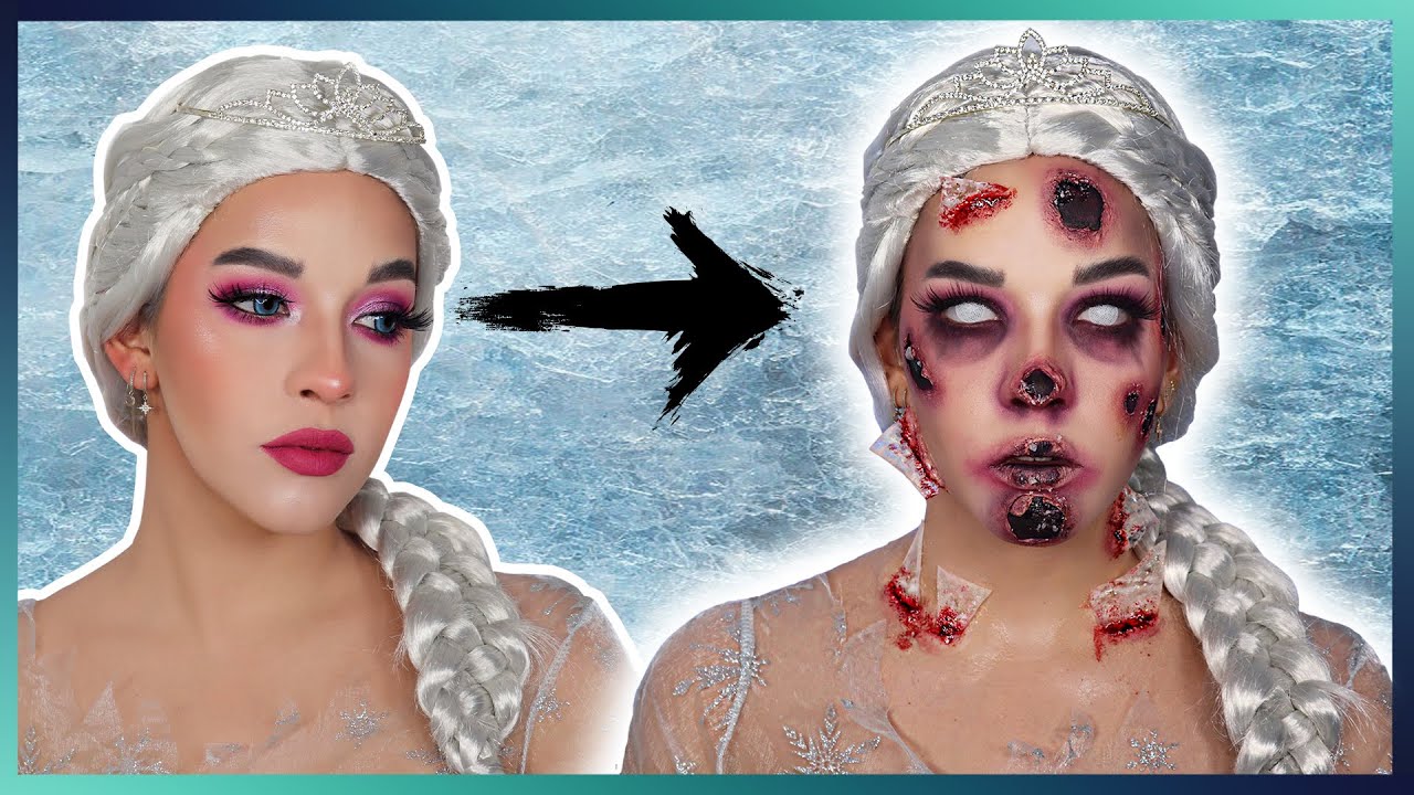 Frozen Elsa Frostbite & Icicle SFX Makeup Tutorial!