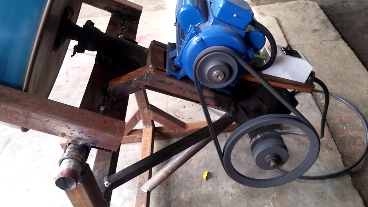 Homemade Cement Mixer