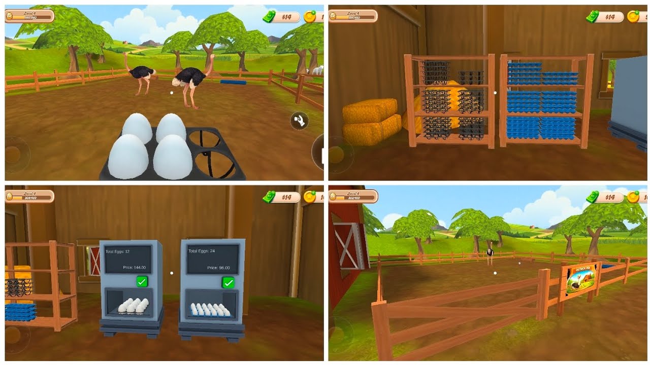 New Update 3 Anime Add Ostrich Purchase Egg & Ranch Farming Simulator (Android Gameplay) #4