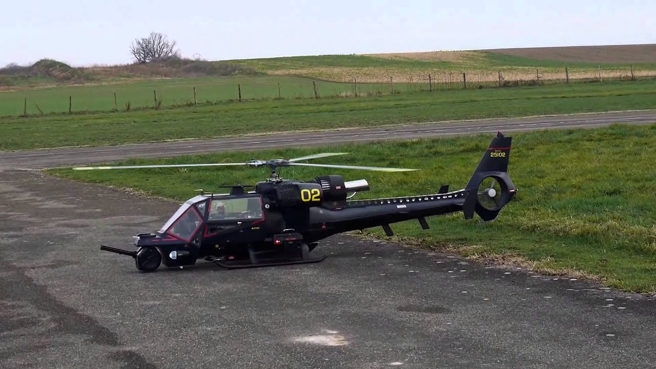 Hélicoptère RC : Tonnerre de feu