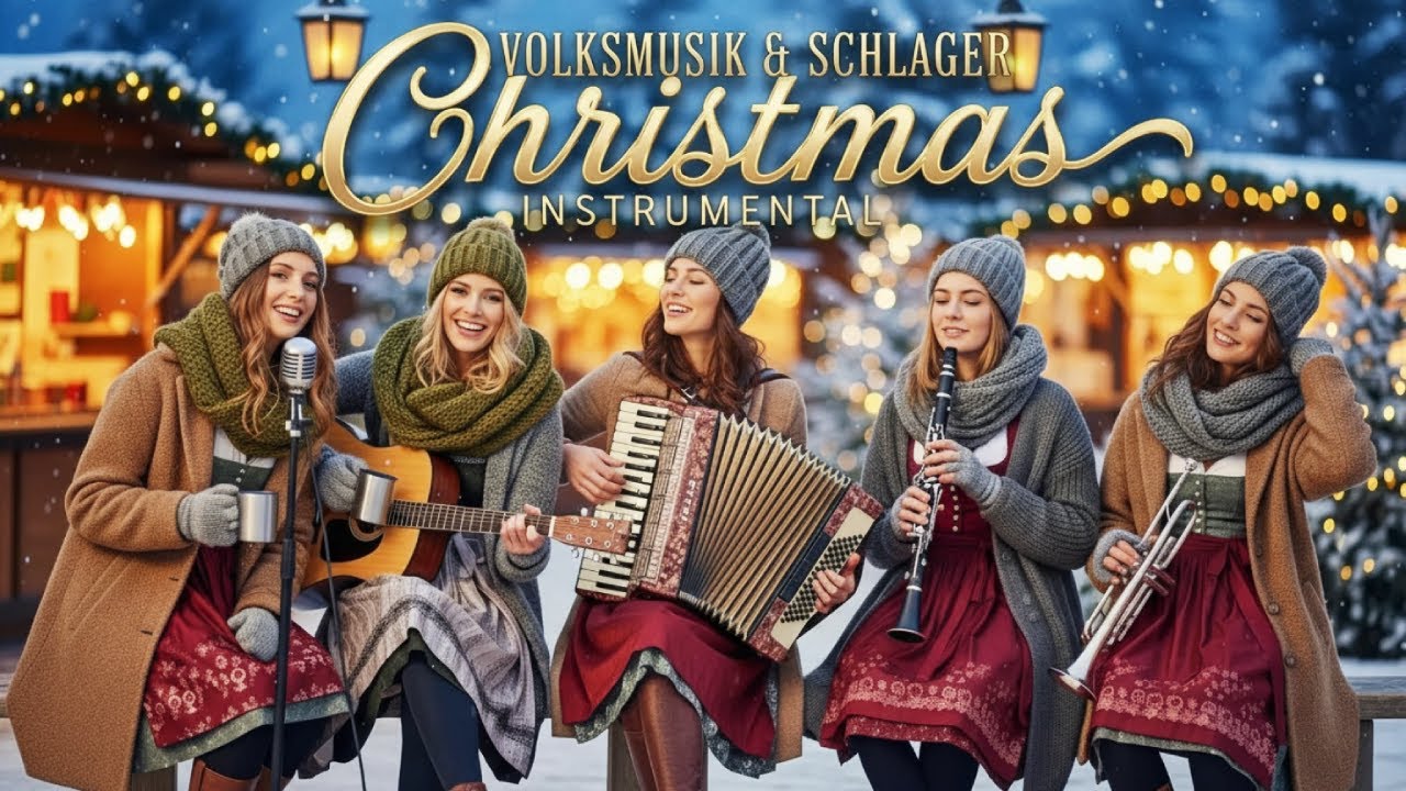 🎷🎄 Traditional German Christmas Music Live – Nostalgic Weihnachten Schlager & Volksmusik Melodies 🎶🎅