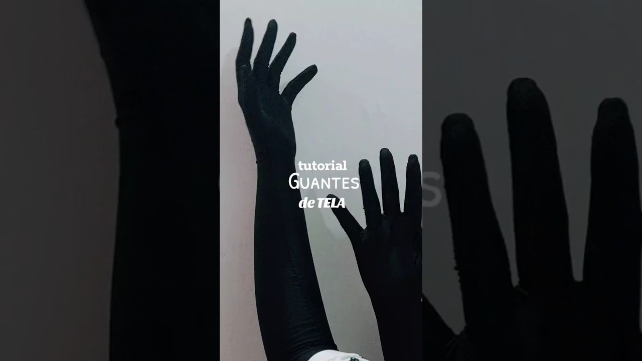 C&oacute;mo hacer guantes de tela 💕 F&aacute;cil 💖 Cosplay